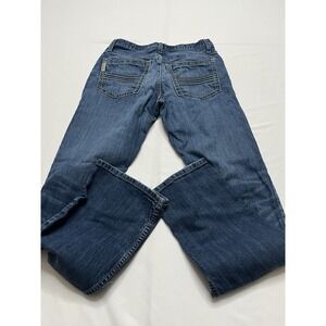 Men's Cinch Ian Bootcut Western Straight Leg Denim Blue Jeans 30x36